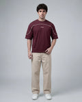 Boxy Fit Piping T-shirt