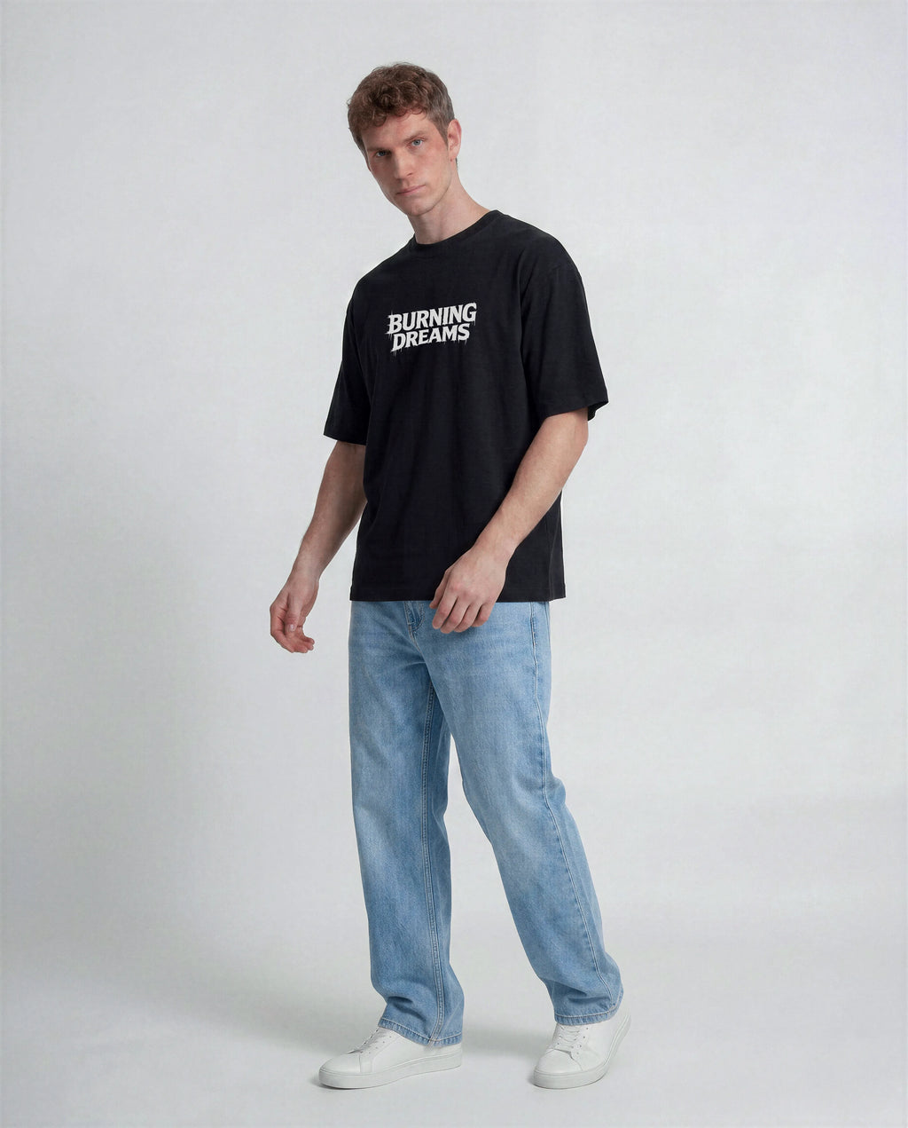 Printed T-shirt  Oversized