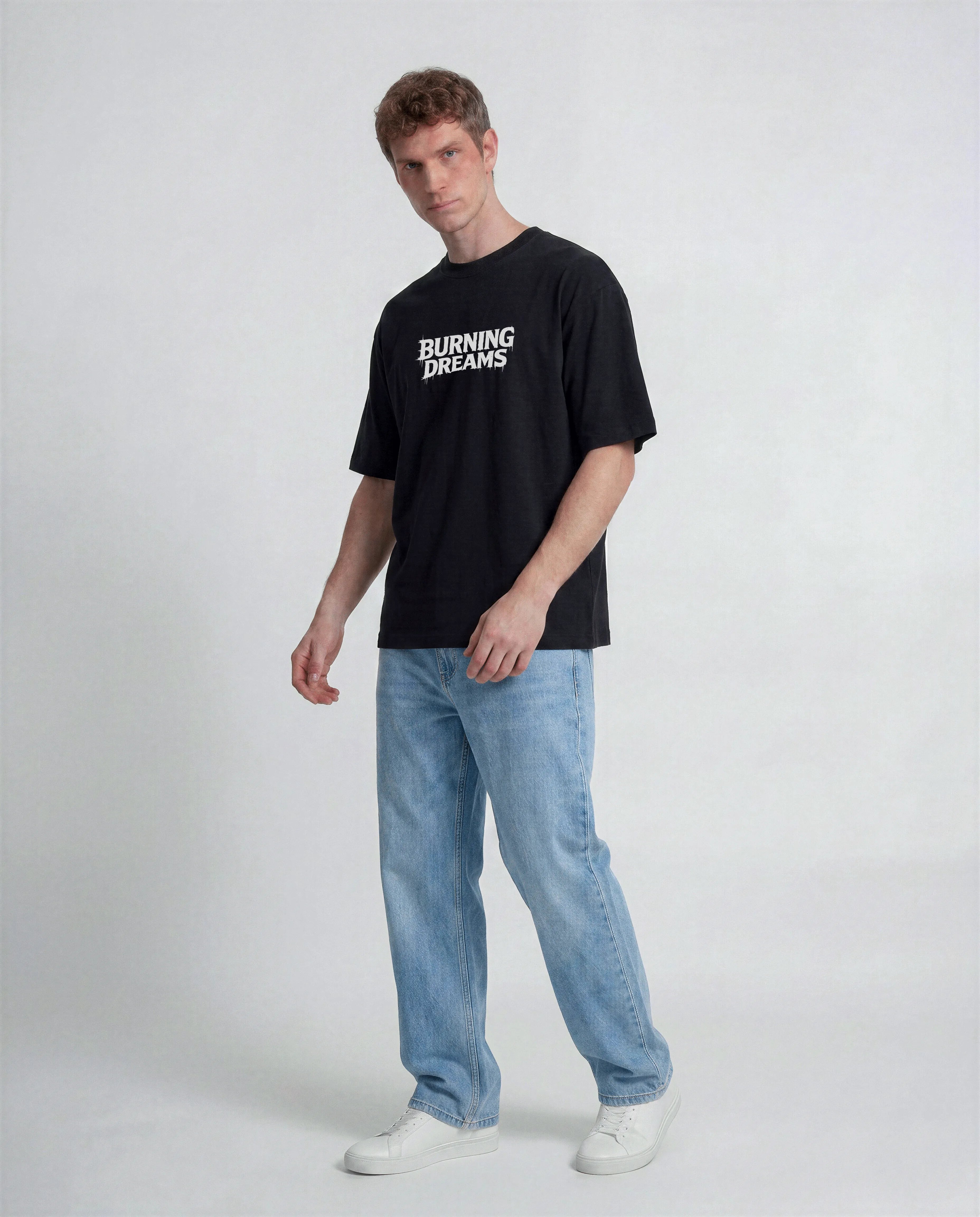 Printed T-shirt  Oversized