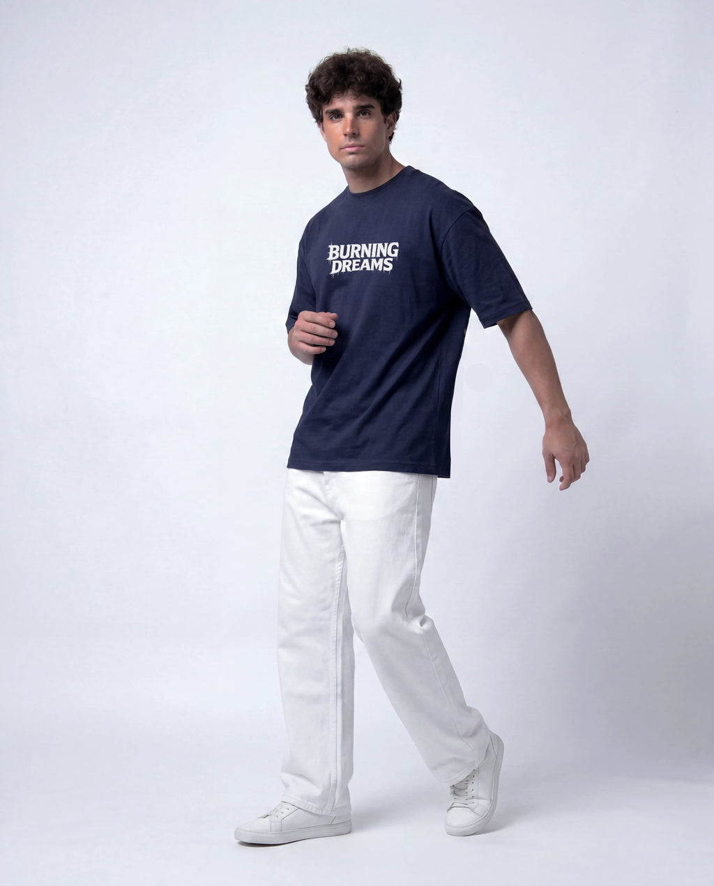 Printed T-shirt  Oversized