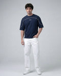 Boxy Fit Piping T-shirt