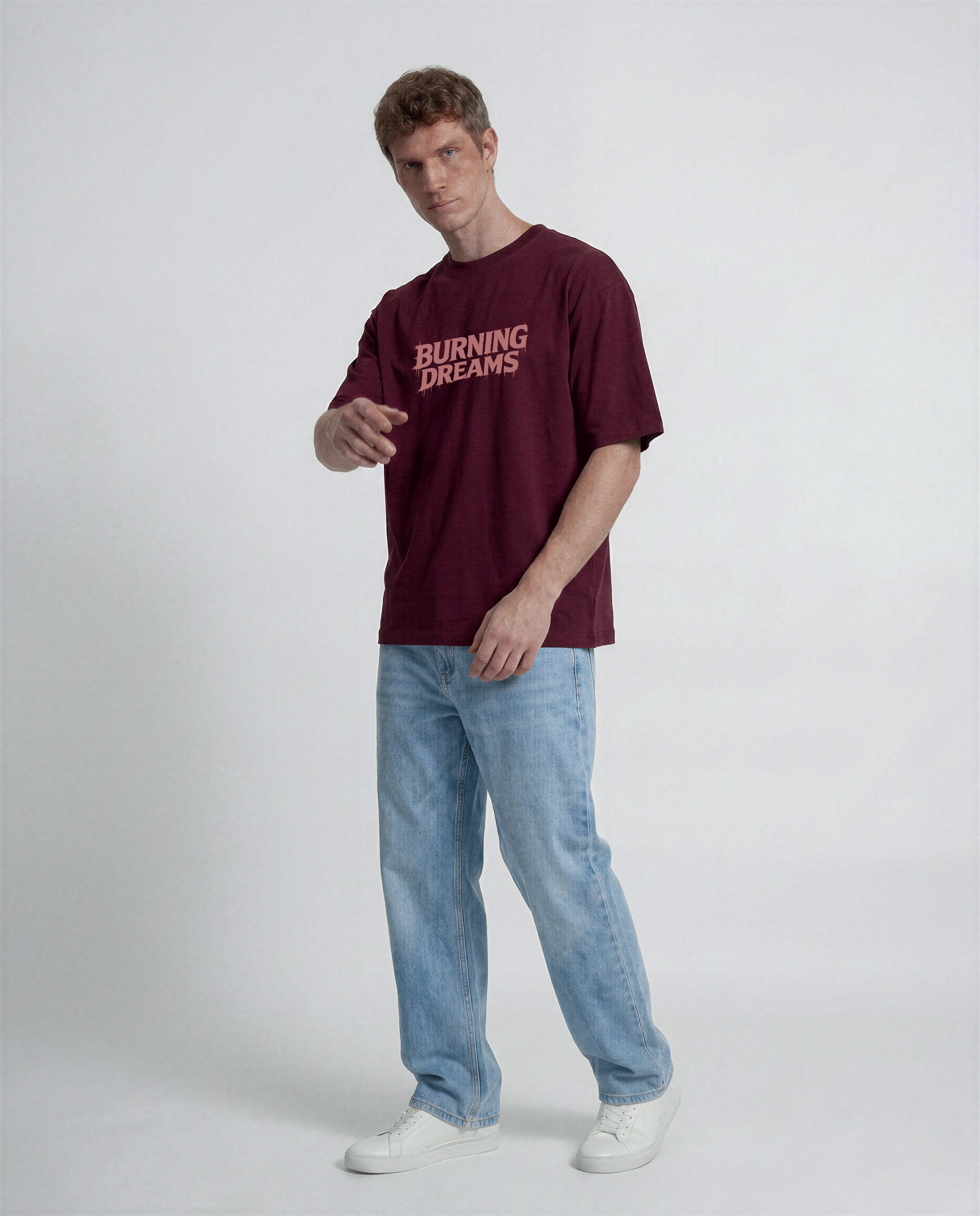 Printed T-shirt  Oversized