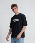 Printed T-shirt  Oversized