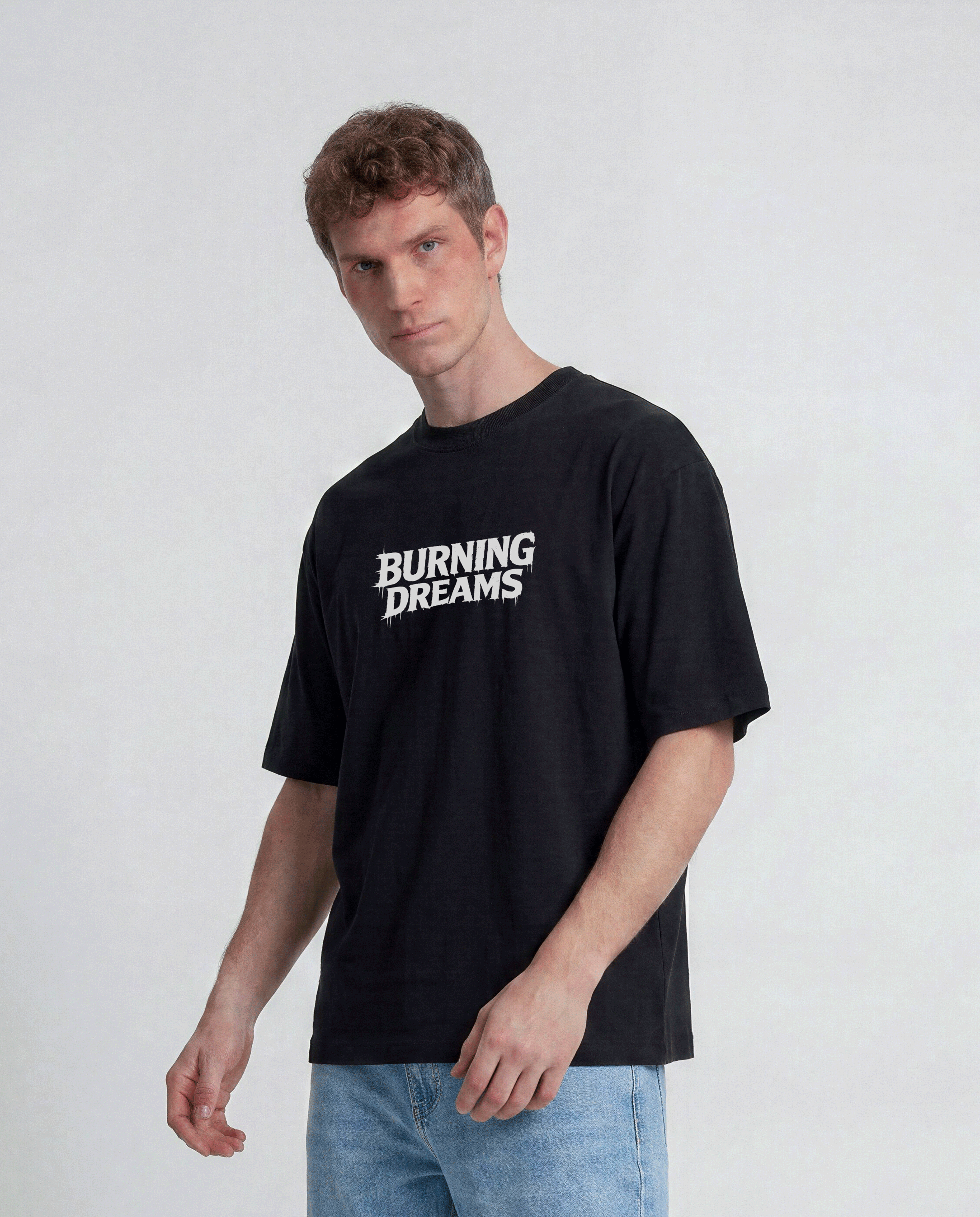 Printed T-shirt  Oversized