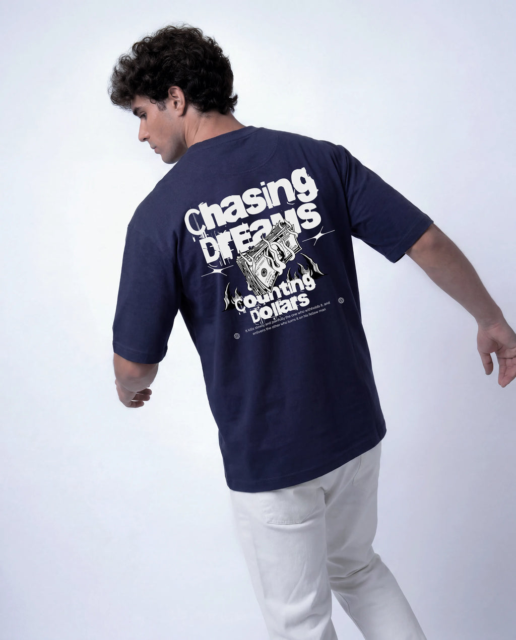 Printed T-shirt  Oversized