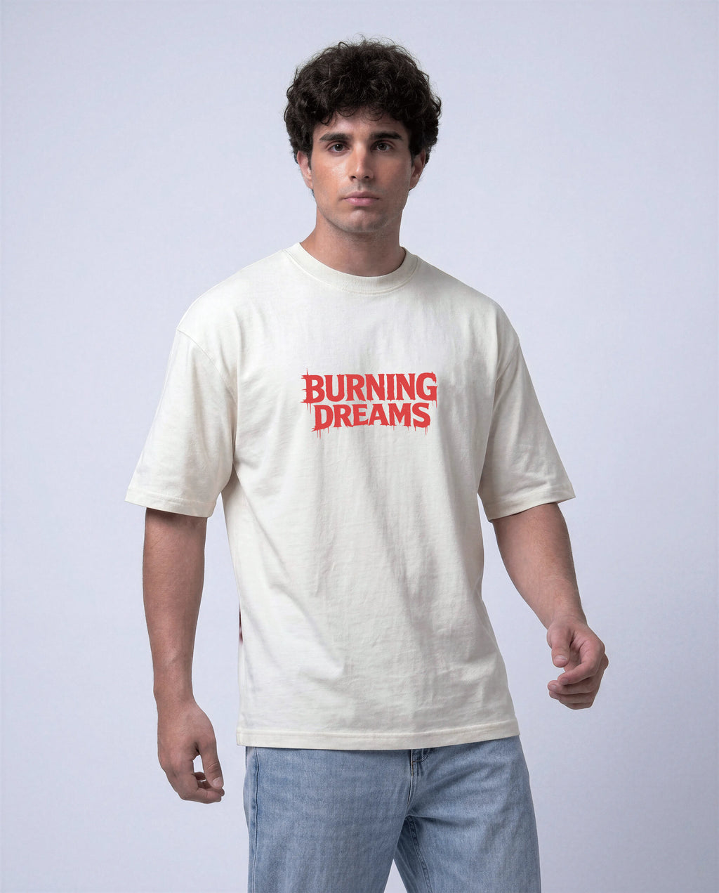 Printed T-shirt  Oversized