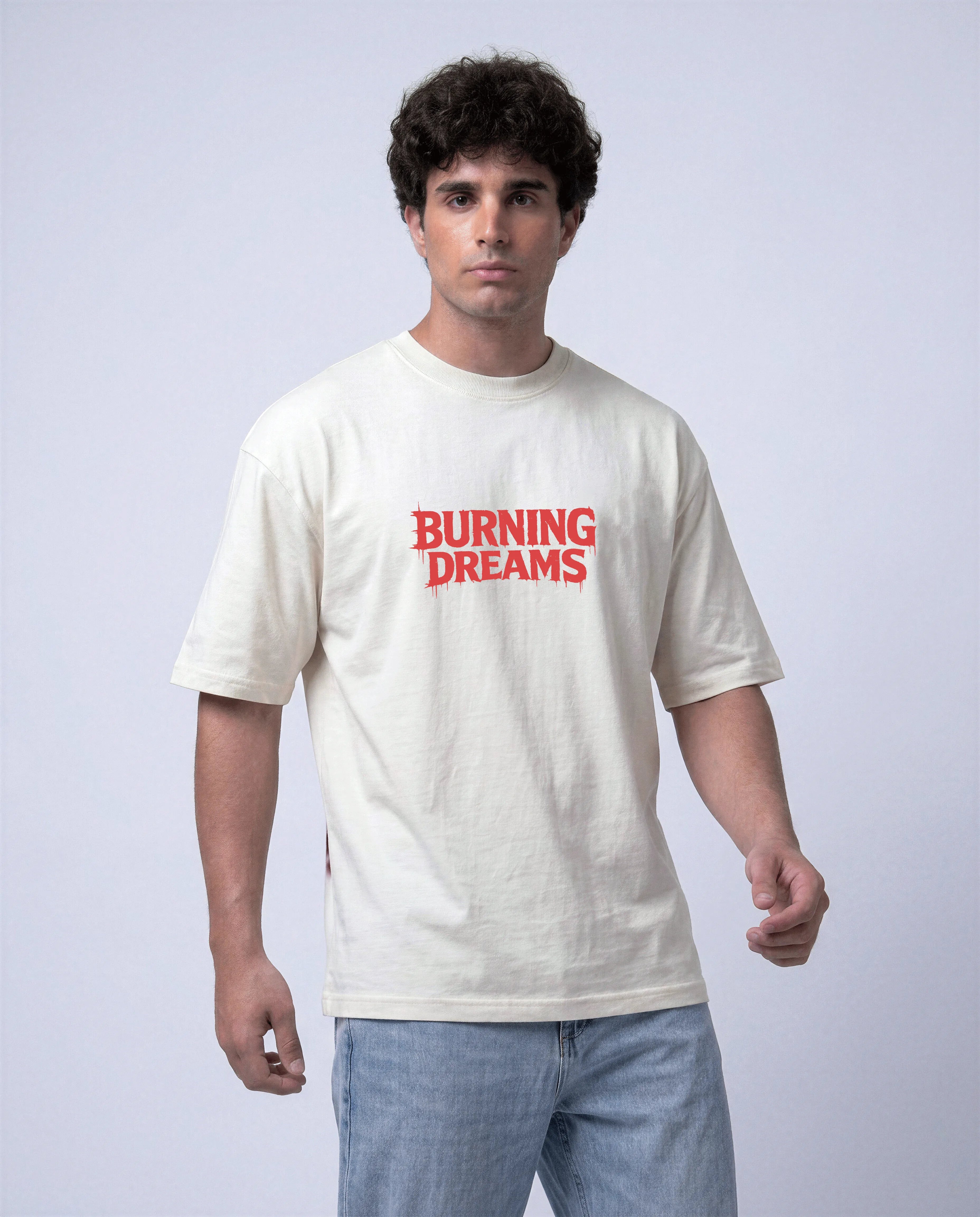 Printed T-shirt  Oversized