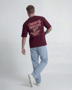 Printed T-shirt  Oversized