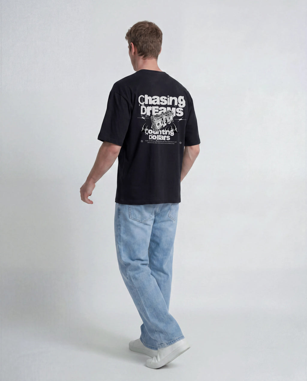 Printed T-shirt  Oversized