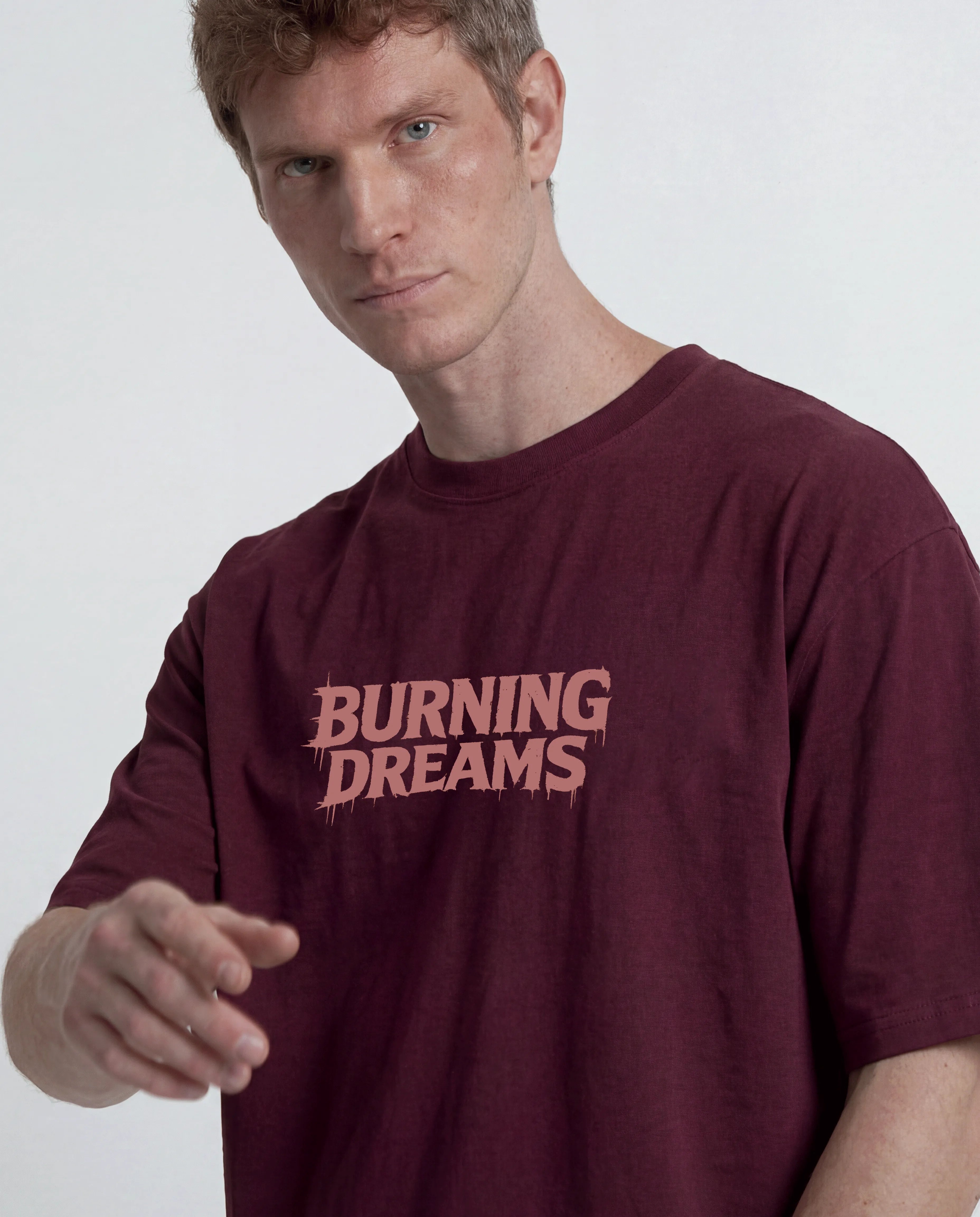 Printed T-shirt  Oversized